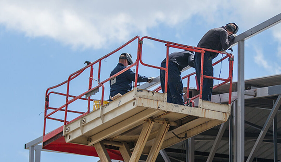 Employee crushed while using elevating work platform